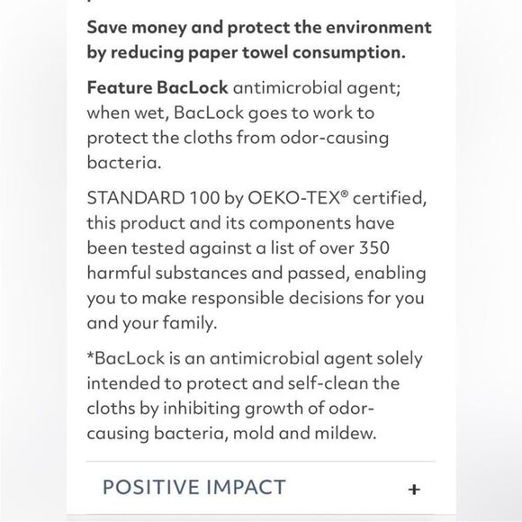 Norwex Counter Cloths and Box Set - Set of 6 Cloths NWT - Picture 7 of 14